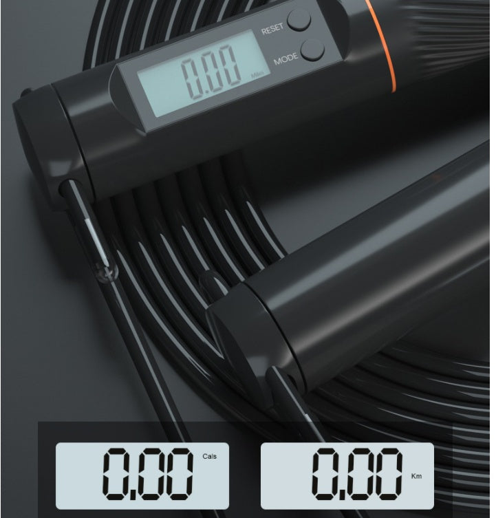 Silicone Counting Skipping Rope Cordless Smart Counter