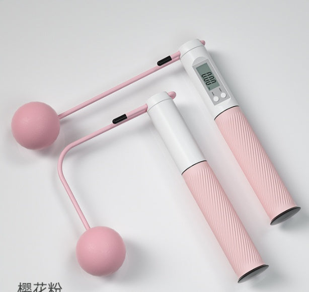 Silicone Counting Skipping Rope Cordless Smart Counter