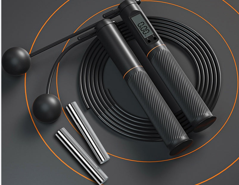 Silicone Counting Skipping Rope Cordless Smart Counter