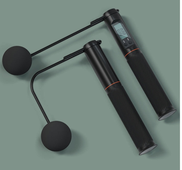 Silicone Counting Skipping Rope Cordless Smart Counter